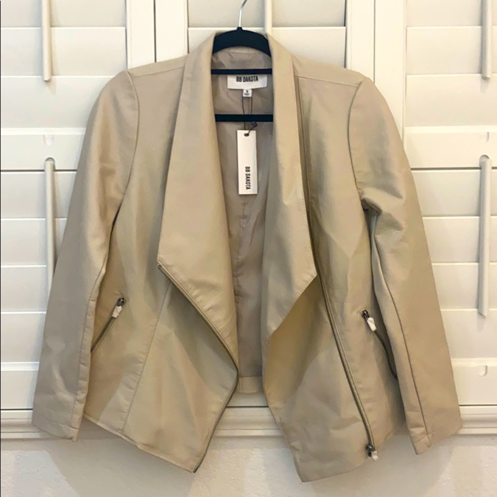 BB DAKOTA Up To Speed Vegan Leather Jacket
